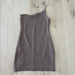 Aritzia Babaton One Shoulder 90s Bodycon Dress